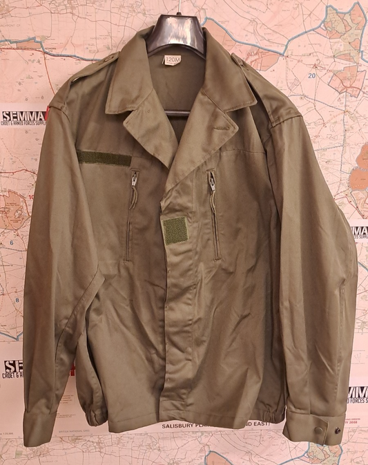 Socovet Bais 1994 Vintage French Military Army Jacket Men's Olive - M 120