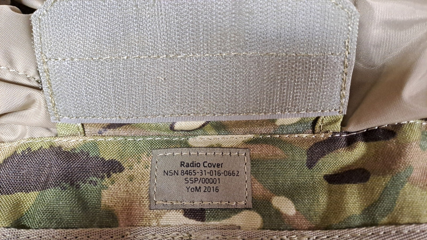 UK British Army Surplus Issue Virtus MTP Camo Bowman Radio 90L Bergen Cover
