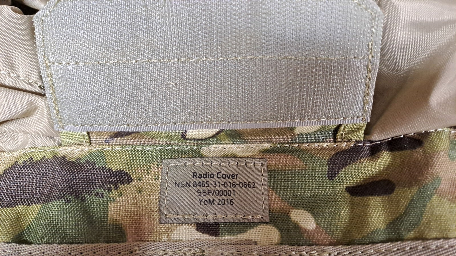 UK British Army Surplus Issue Virtus MTP Camo Bowman Radio 90L Bergen Cover