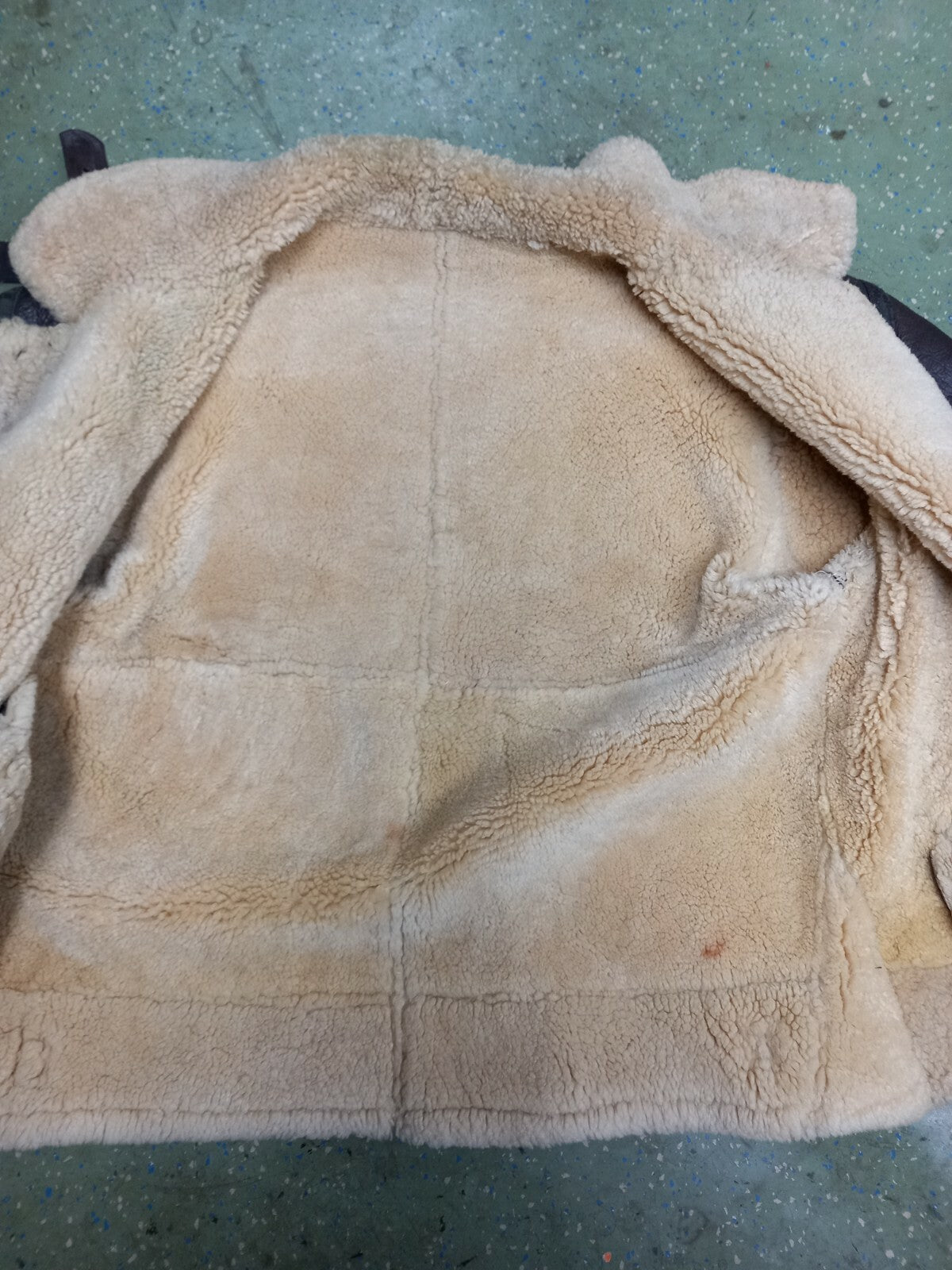 Genuine Rare Type B 3 American Military Wear Sheep Skin Fighter Pilots Jackets