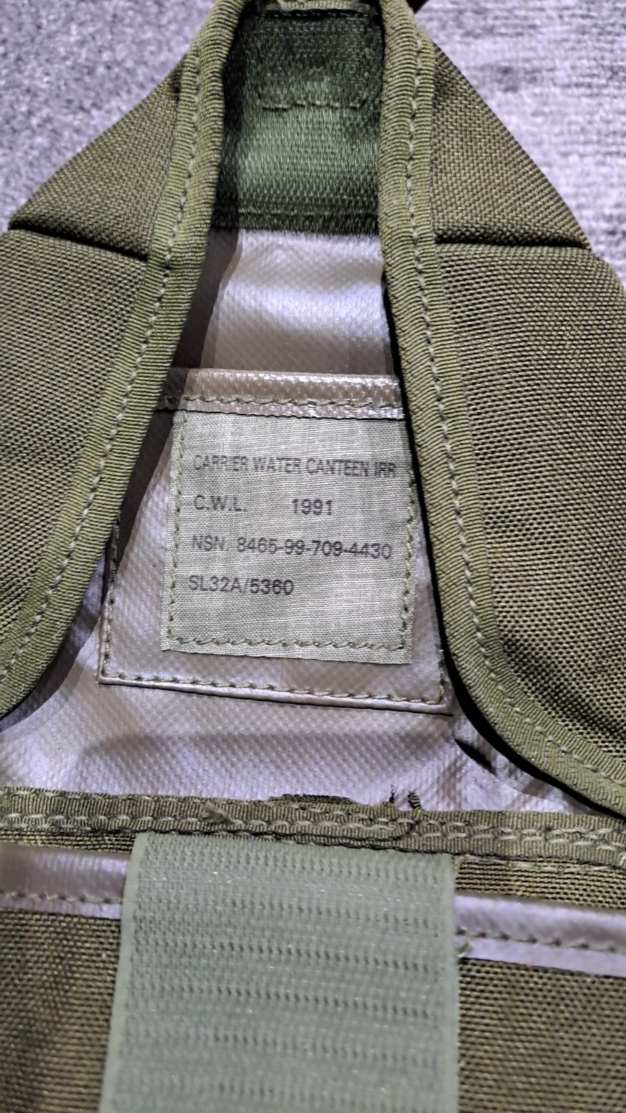 Genuine British Army Military Issue Surtplus Olive Green PLCE Webbing Set OG