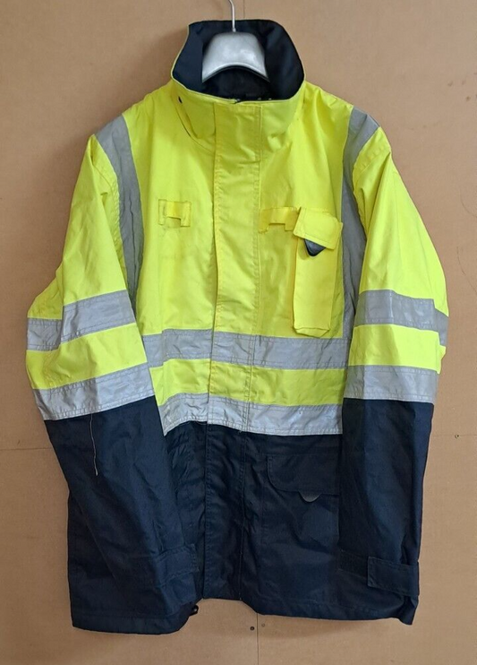 Seyn International Safety Hi-Vis High Visibility Waterproof Coat Jacket - L