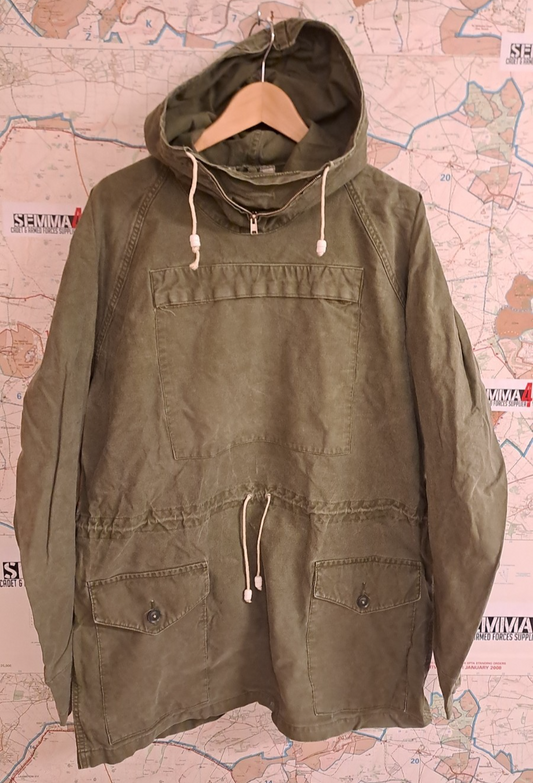 Genuine Vintage British Army Cadet Windproof Mountain Smock Military Oasis Mod