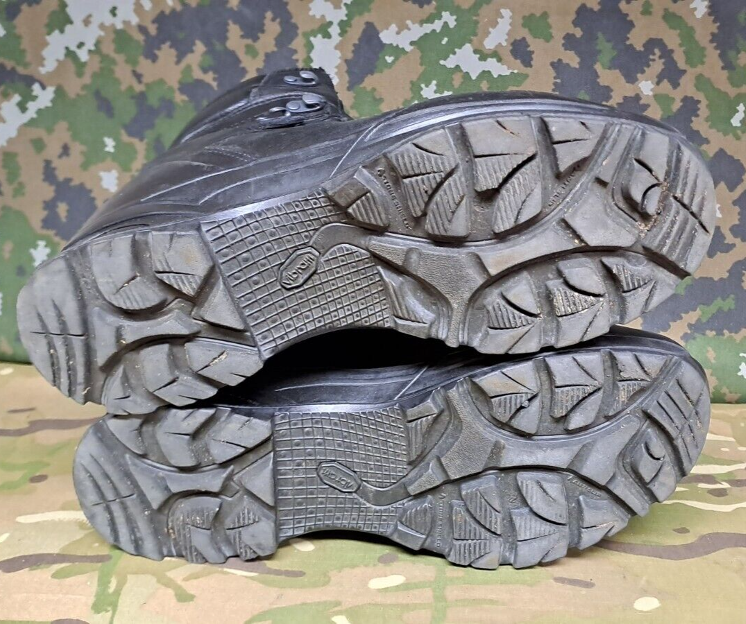 Haix German Army Surplus Black Goretex Combat Para Boots Commander GTX - 7.5 UK