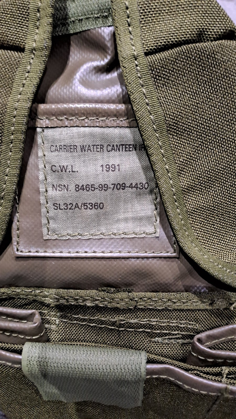 Genuine British Army Military Issue Surtplus Olive Green PLCE Webbing Set OG