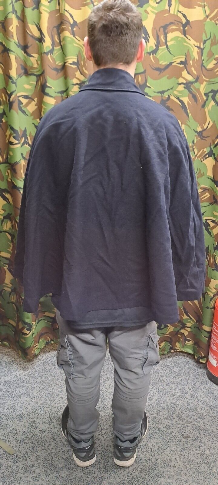 Rare British Army Issue PWRR Princess of Wales Royal Regiment Dress Cape Cloak