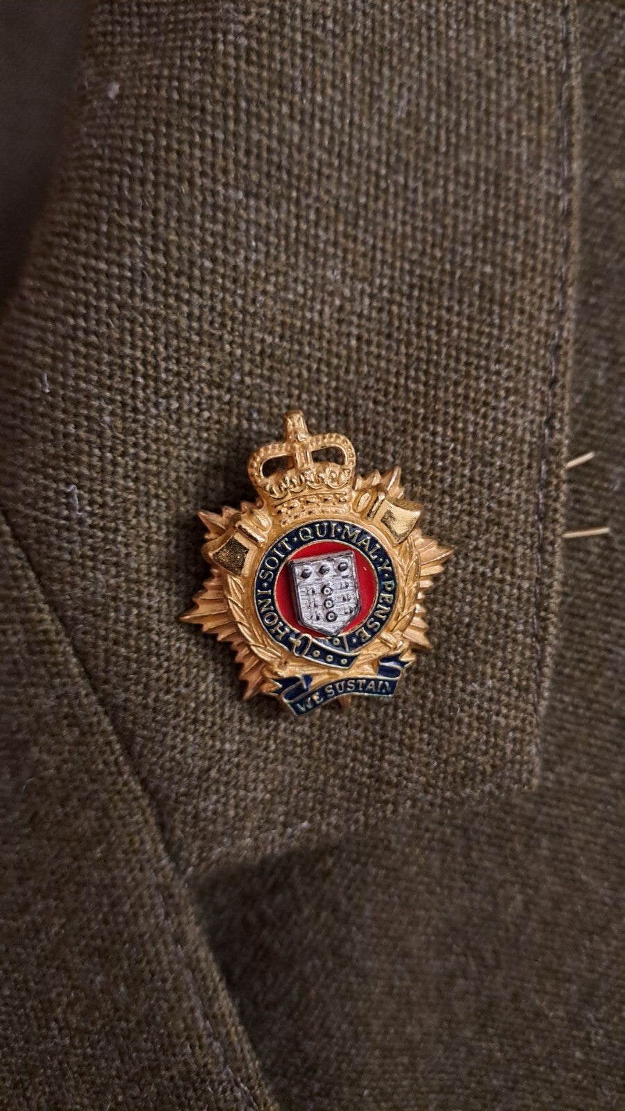 Genuine British Army Military Surplus No2 Dress Jacket Tunic Logistic Regiment