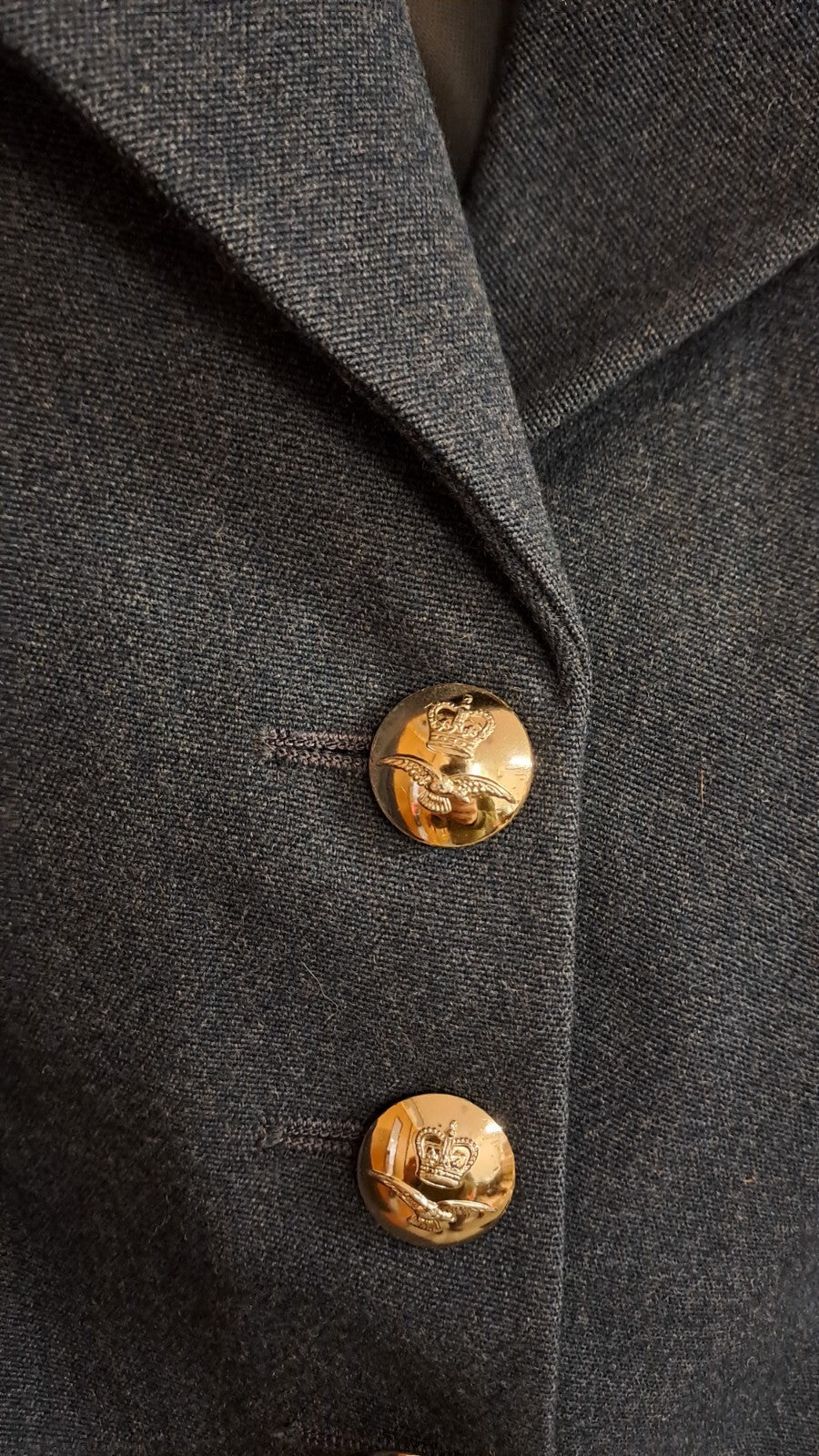 RAF WRAF ROYAL AIR FORCE SURPLUS No1 DRESS JACKET TUNIC MILITARY SURPLUS - 170