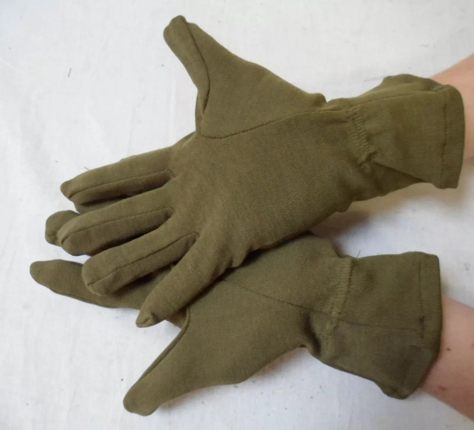 AFV CREWMANS GLOVES FR Olive Green British Army Military Surplus New - XL