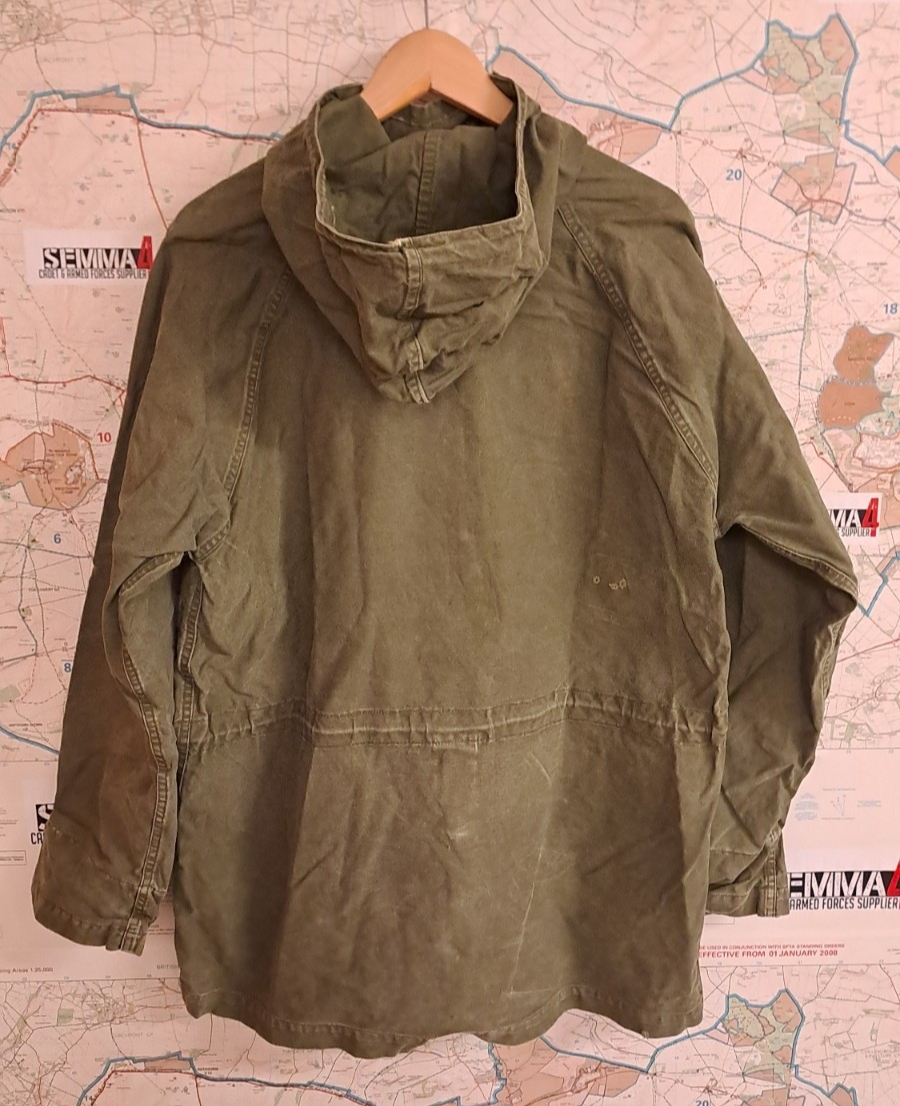 Genuine Vintage British Army Cadet Windproof Mountain Smock Military Oasis Mod