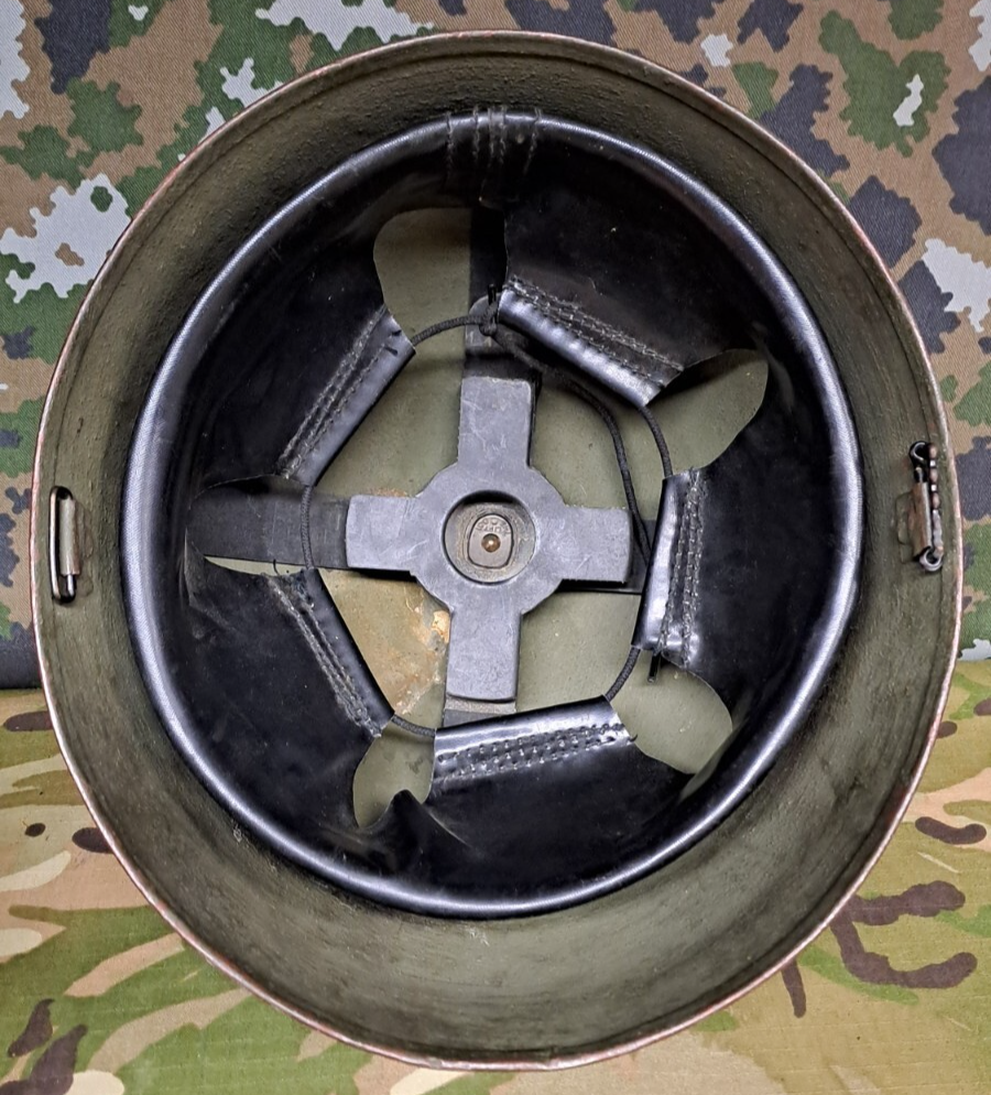 Genuine British Army Military Issue Helmet Steel Royal Armoured Corp Tankie