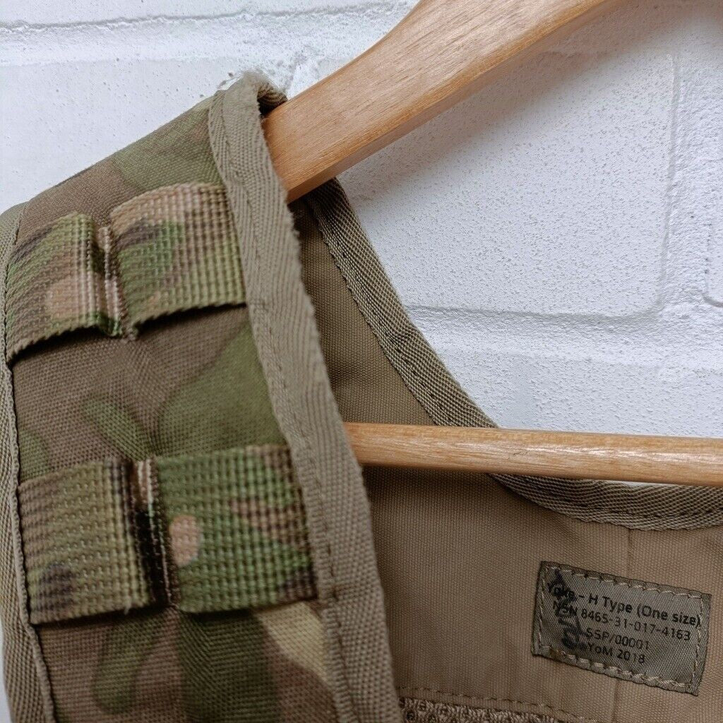 MTP CAMO VIRTUS H TYPE YOKE Harness Webbing - British Army Issue One size