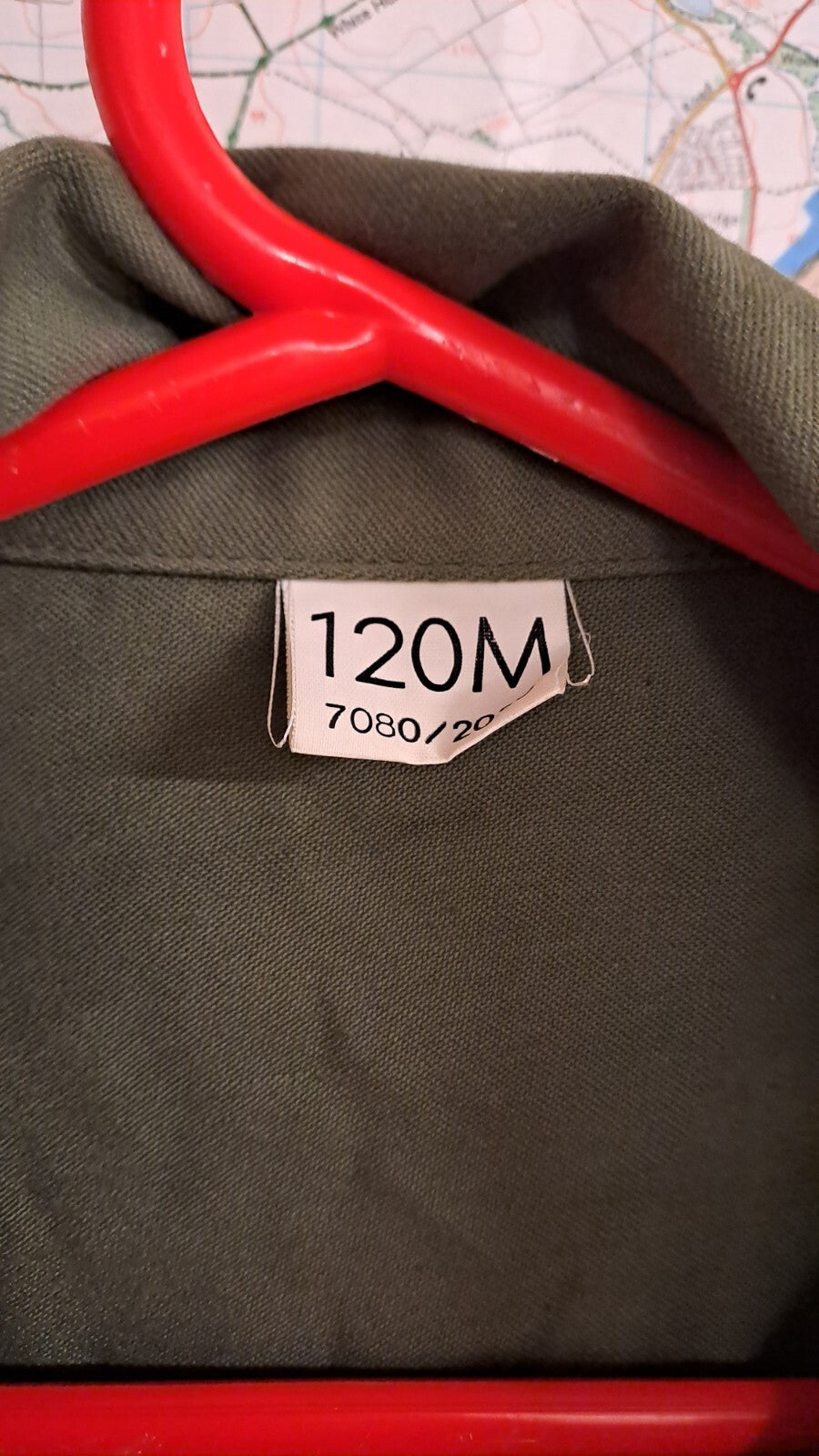 Rare Socovet Bais Vintage French Army Military Jacket Coat Size L