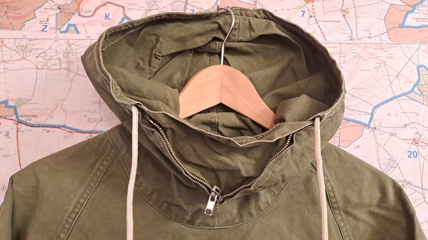 Genuine Vintage British Army Cadet Windproof Mountain Smock Military Oasis Mod