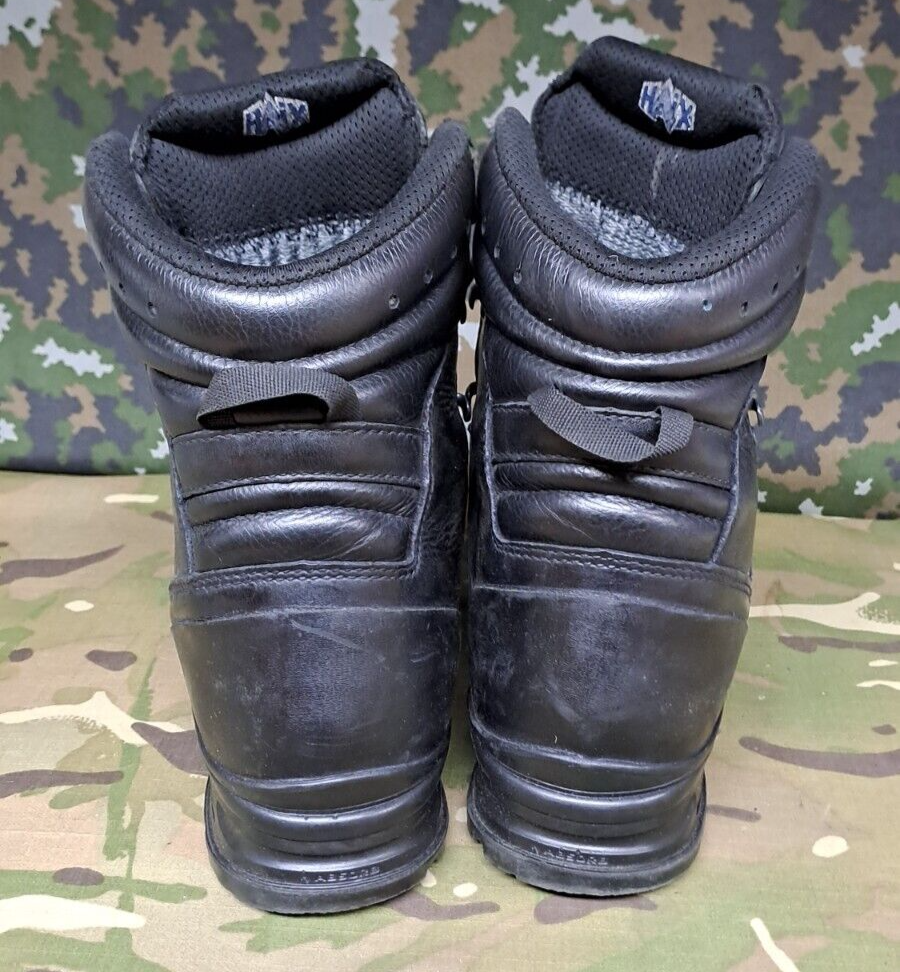 Haix German Army Surplus Black Goretex Combat Para Boots Commander GTX - 7.5 UK