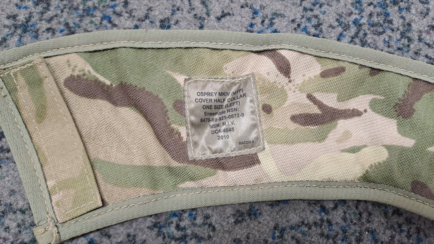 Genuine British Army Military SAS Half Collar MTP with Ballistic Filler Osprey