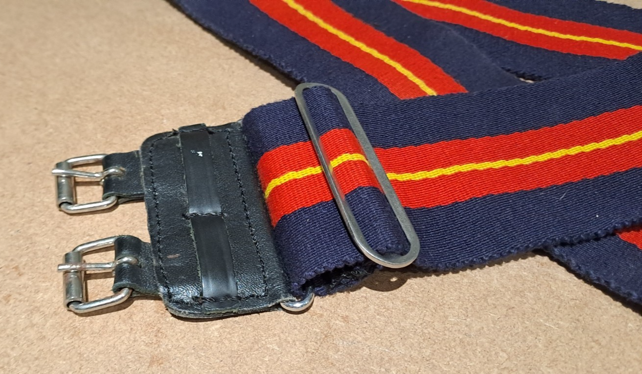 Royal Anglian Regiment Army Military Stable Belt Regimental Colours 40 inch