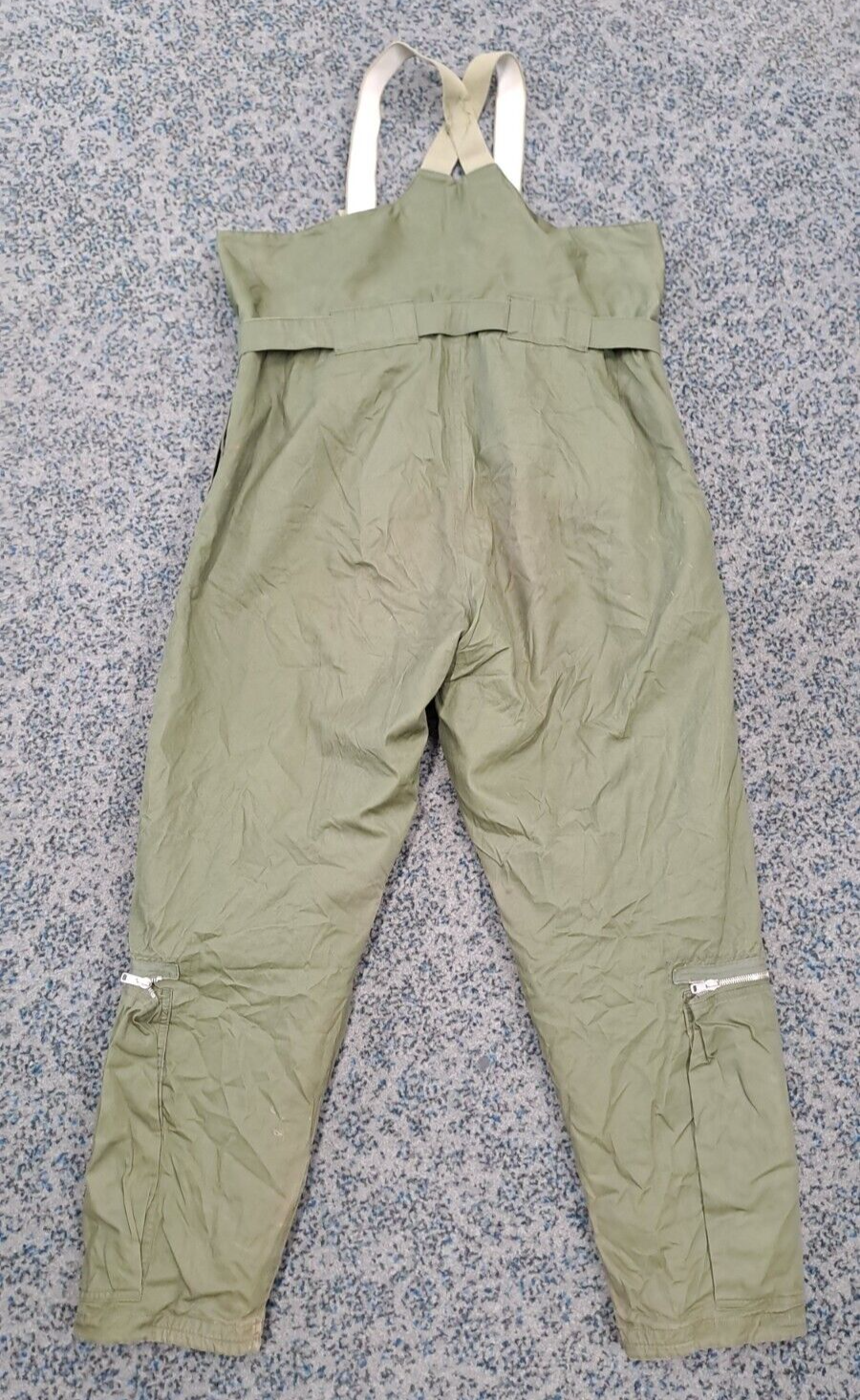Vintage RAF Aircrew Jet Pilot Olive Green Cold Weather MK3 Flying Trousers - 4