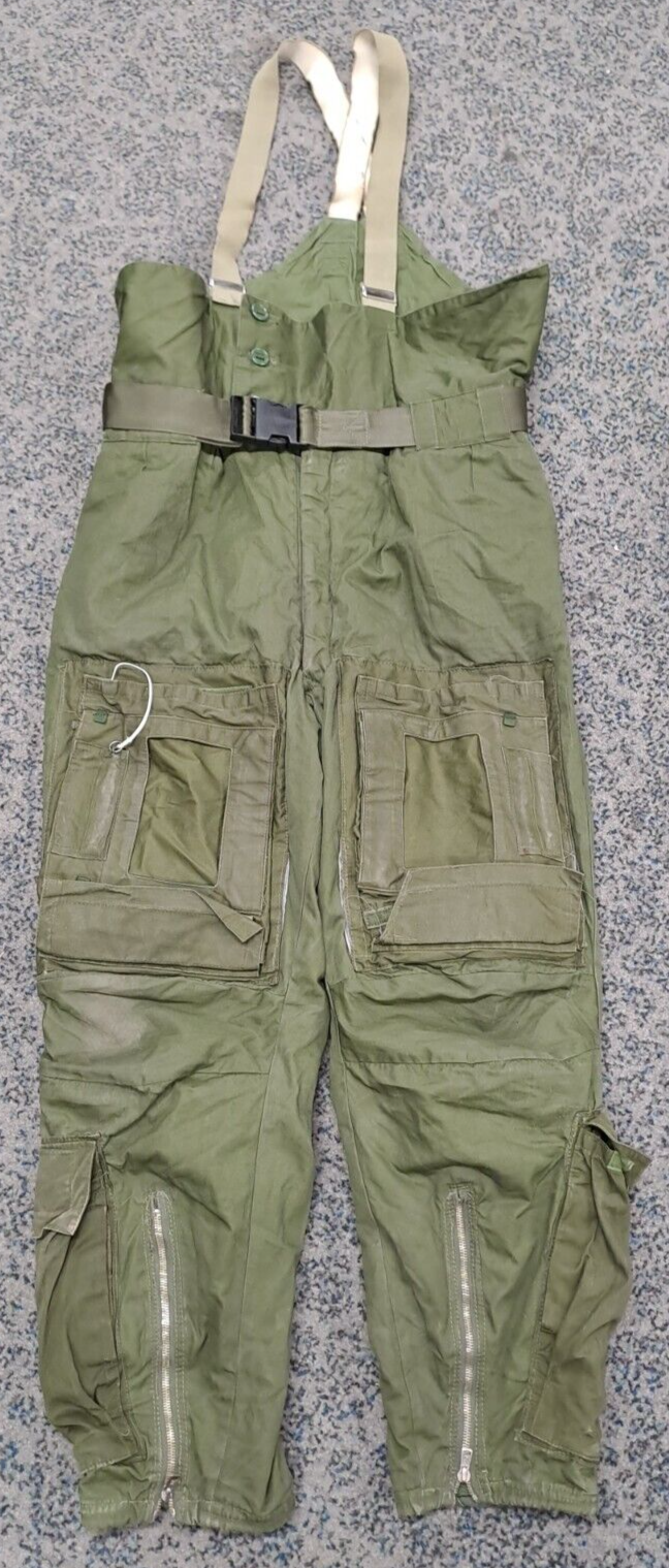Original Vintage Issue Aircrew Jet Pilot Olive Green Cold Weather MK3 Trousers