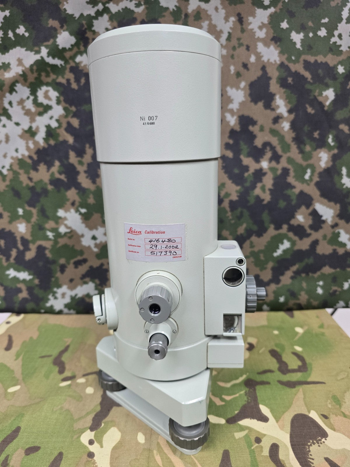 Carl Zeiss Jena Ni 007 Automatic Level Micrometer Survey