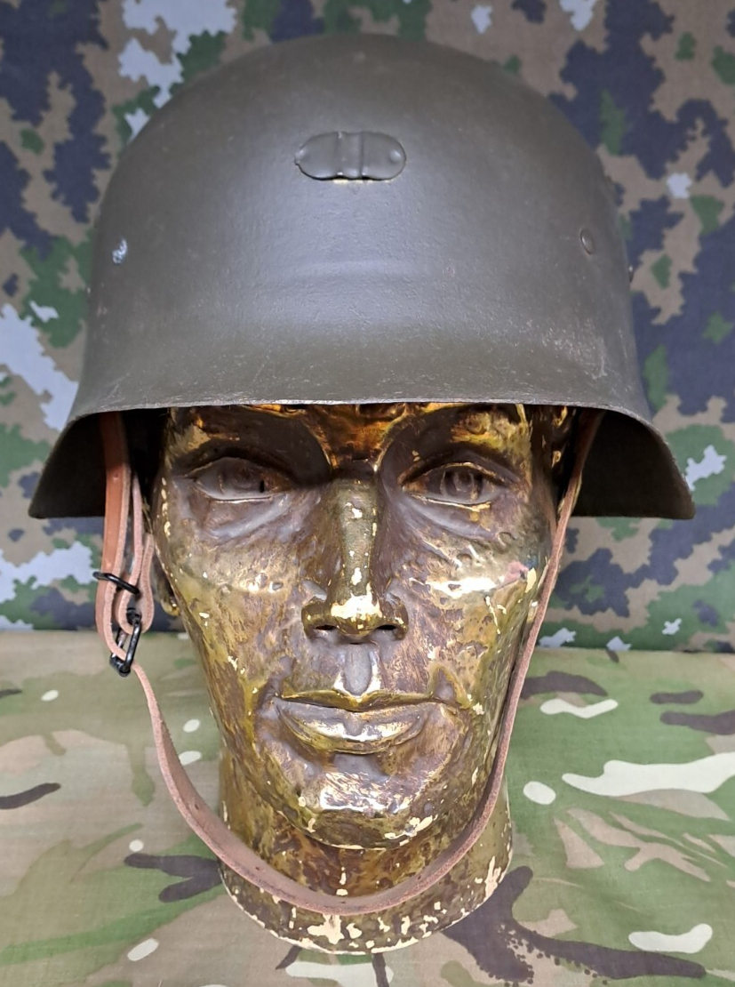 WW2 Spanish Army Military Civil War Modelo Z M1942 Steel Helmet & Liner