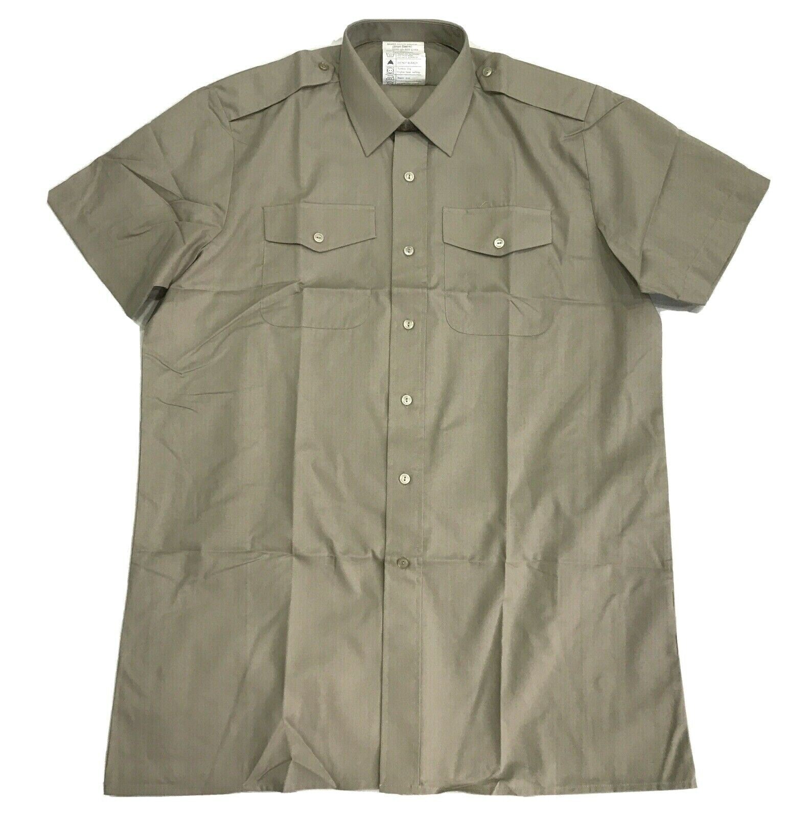 NEW Shirt Mans Stone Short Sleeve Tropical Stone RAF Military Issue  - 36 CM