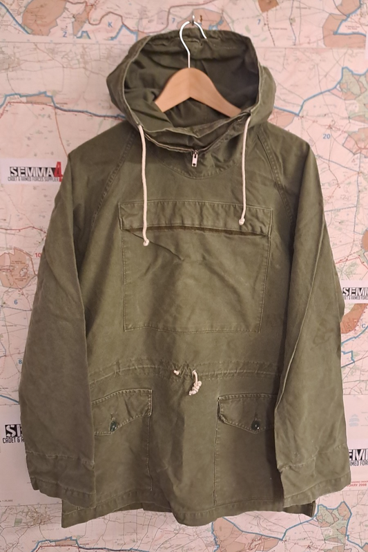 Genuine Vintage British Army Cadet Windproof Mountain Smock Military Oasis Mod