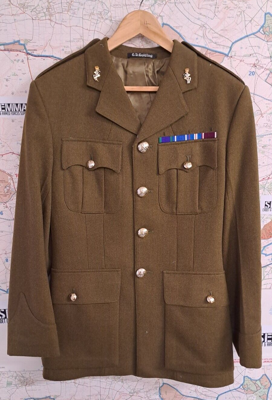 Genuine British Army Military Surplus No2 Dress Jacket Tunic REME Regiment
