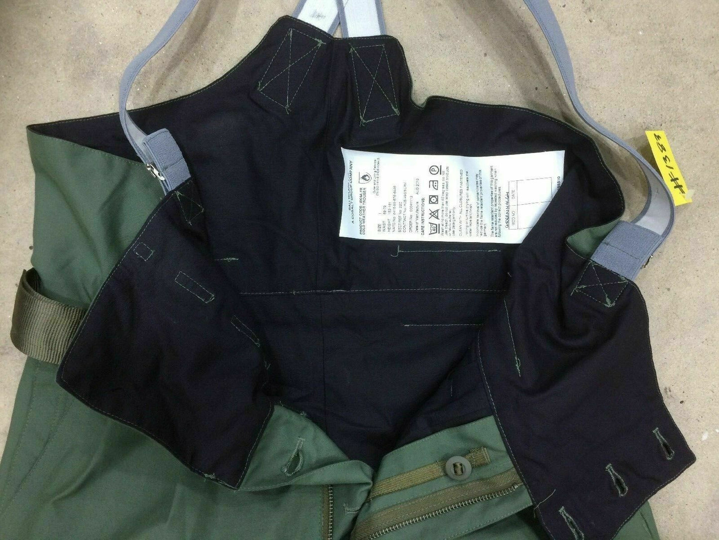 Genuine British RAF Military Ballyclare COLD WEATHER TROUSER Model MK4A G1