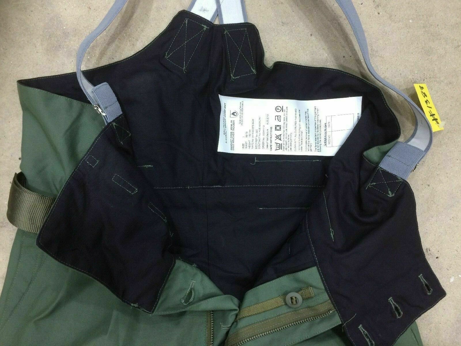 Genuine British RAF Military Ballyclare COLD WEATHER TROUSER Model MK4A G1