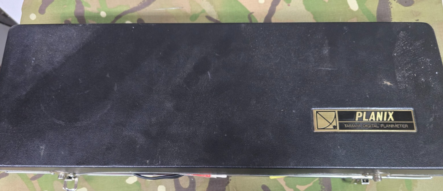 TAMAYA Planix 2 Planimeter Area Line Meter Digital Tool Unused Rare From Japan