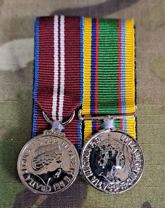 Genuine British Army Military Miniature Medals Cadet Forces Diamond Jubilee