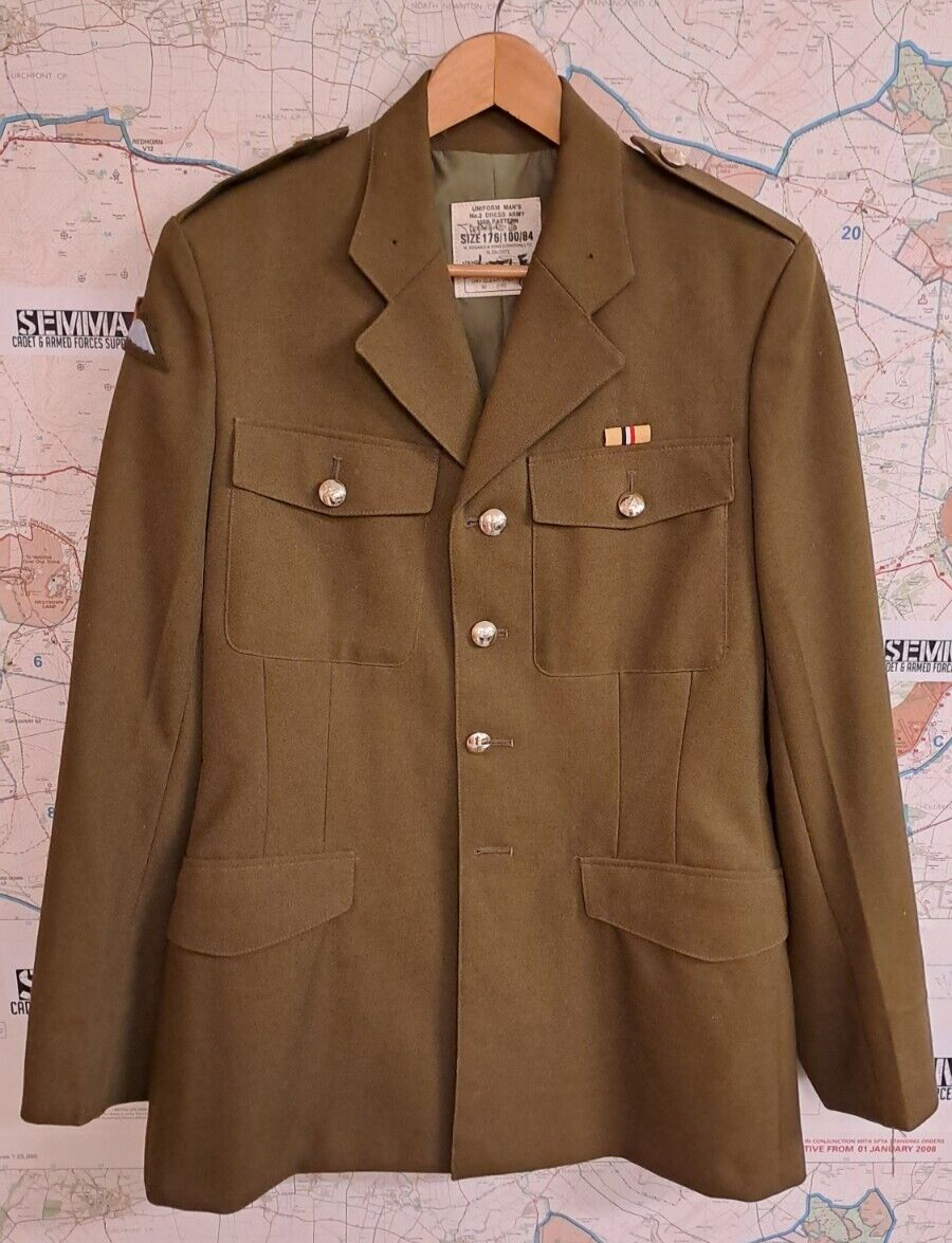 Genuine British Army Military Surplus No2 Dress Jacket Tunic Para Regiment