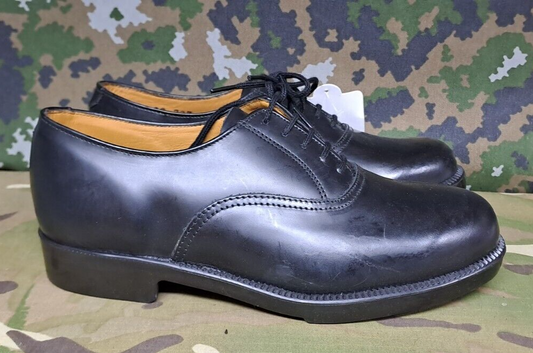 NEW British Army Shoes Leather Parade RAF Cadet Dress Uniform - 3 M