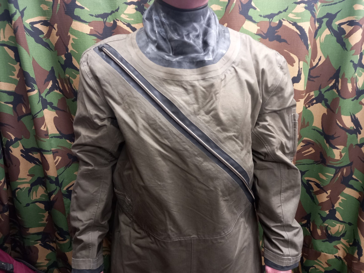 Beaufort Aircrew Jet Pilot Immersion Coverall MK10 Suit Green Army Issue - 9