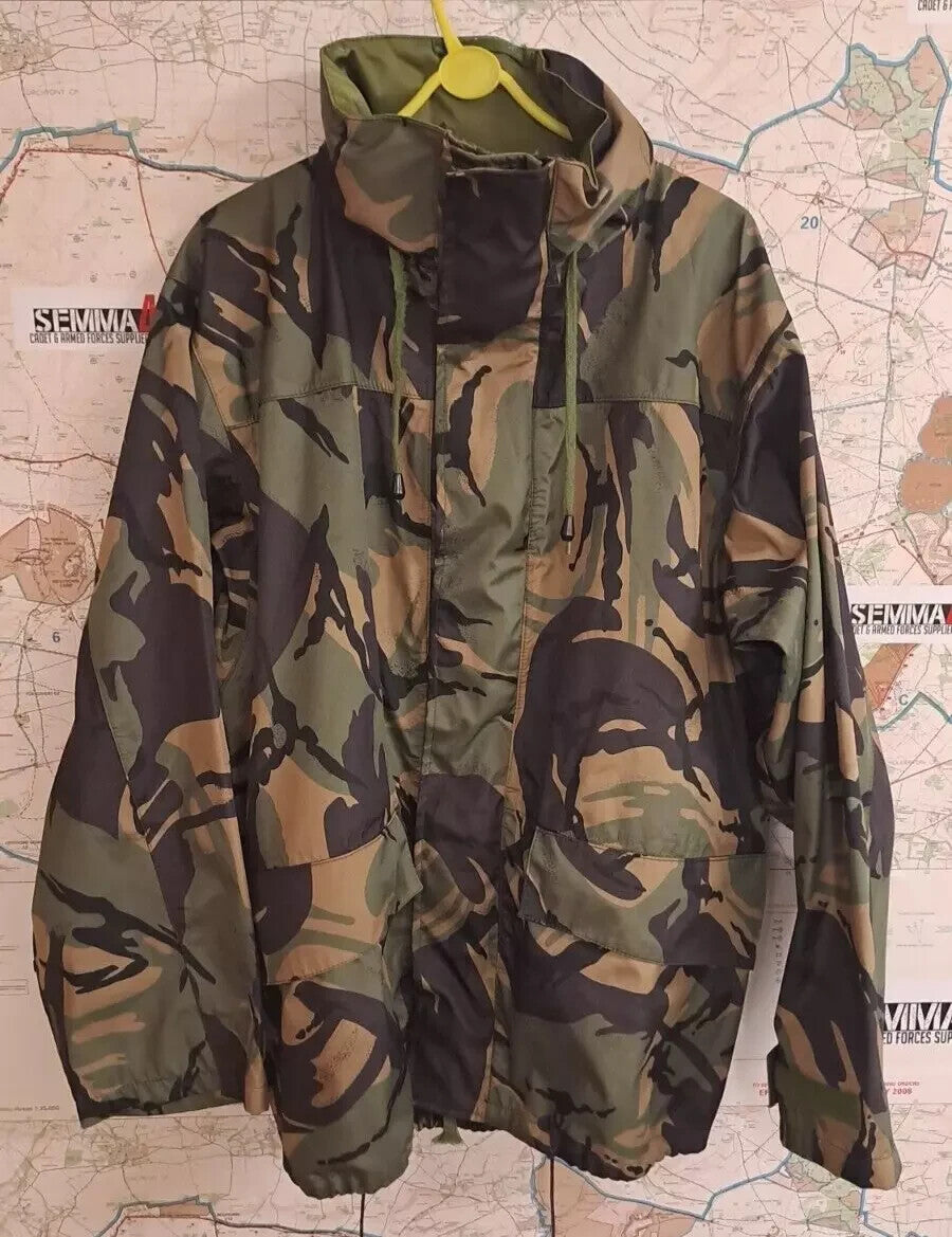 GENUINE BRITISH ARMY MILITARY ISSUE SURPLUS S95 DPM GORETEX JACKET - LARGE