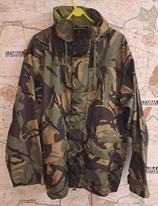 GENUINE BRITISH ARMY MILITARY ISSUE SURPLUS S95 DPM GORETEX JACKET - LARGE