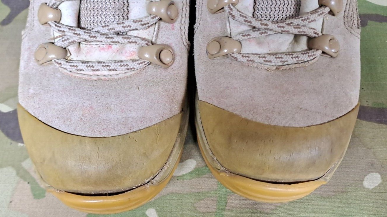 British Army Military SAS LOWA Elite MOD Desert Hiking Patrol Combat Boots - 5