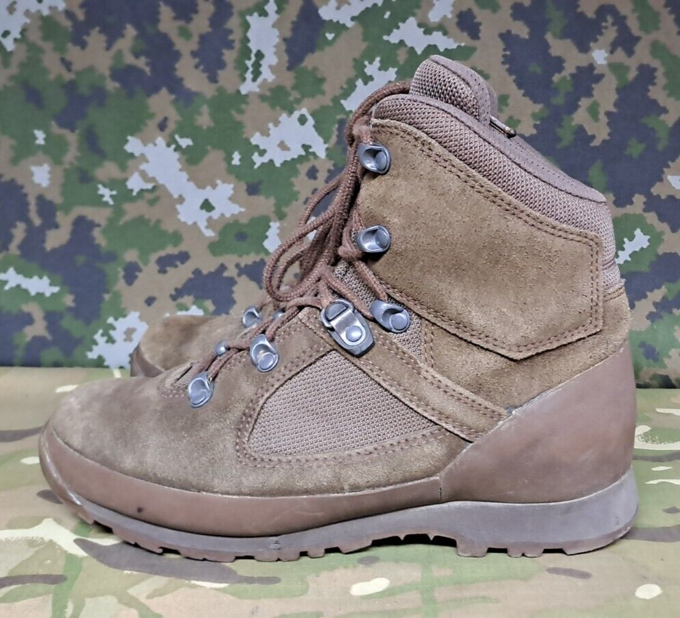 British Army Military Surplus HAIX High Liability Desert Combat Boots - 7