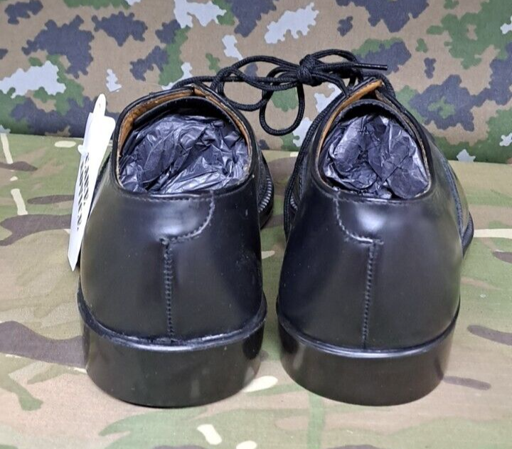 NEW British Army Shoes Leather Parade RAF Cadet Dress Uniform - 3 M