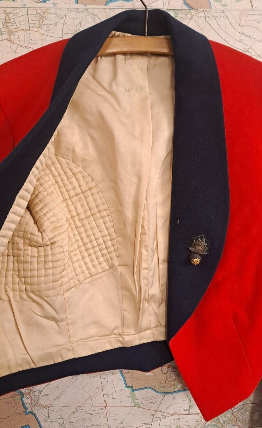 Rare British Army Military Honourable Artillery Company Dress Uniform Tunic