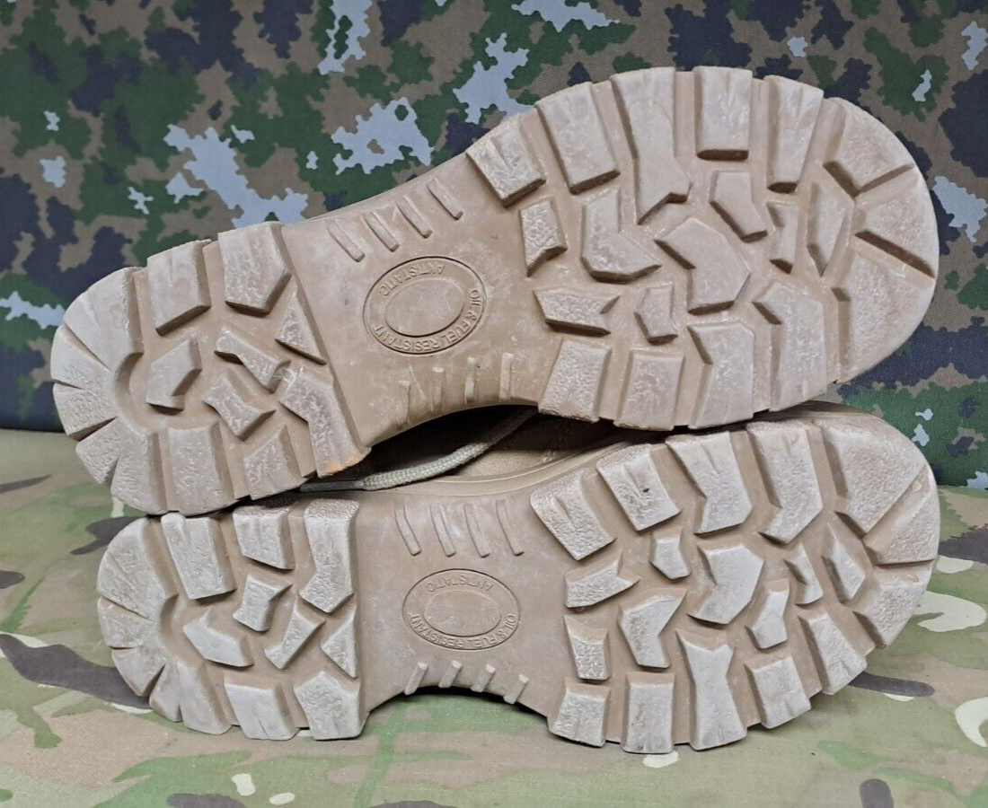 Haix Airpower Desert Boot Army Combat Patrol Boots Summer Beige - 5 UK