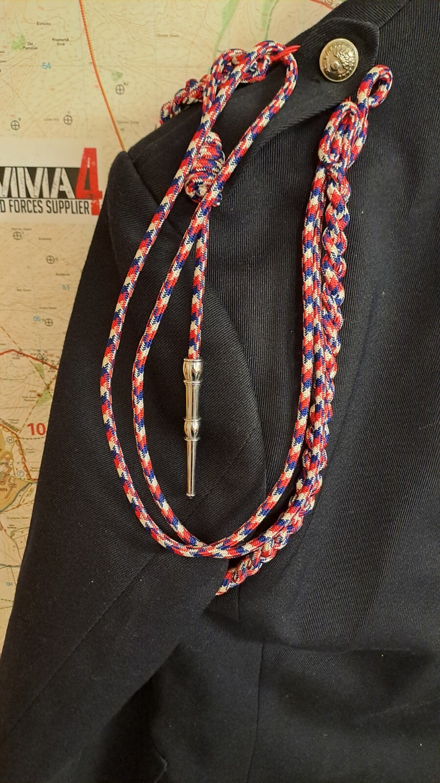 Rare Vintage French Firefighters Sapeurs Pompiers Jacket Parade Dress Tunic