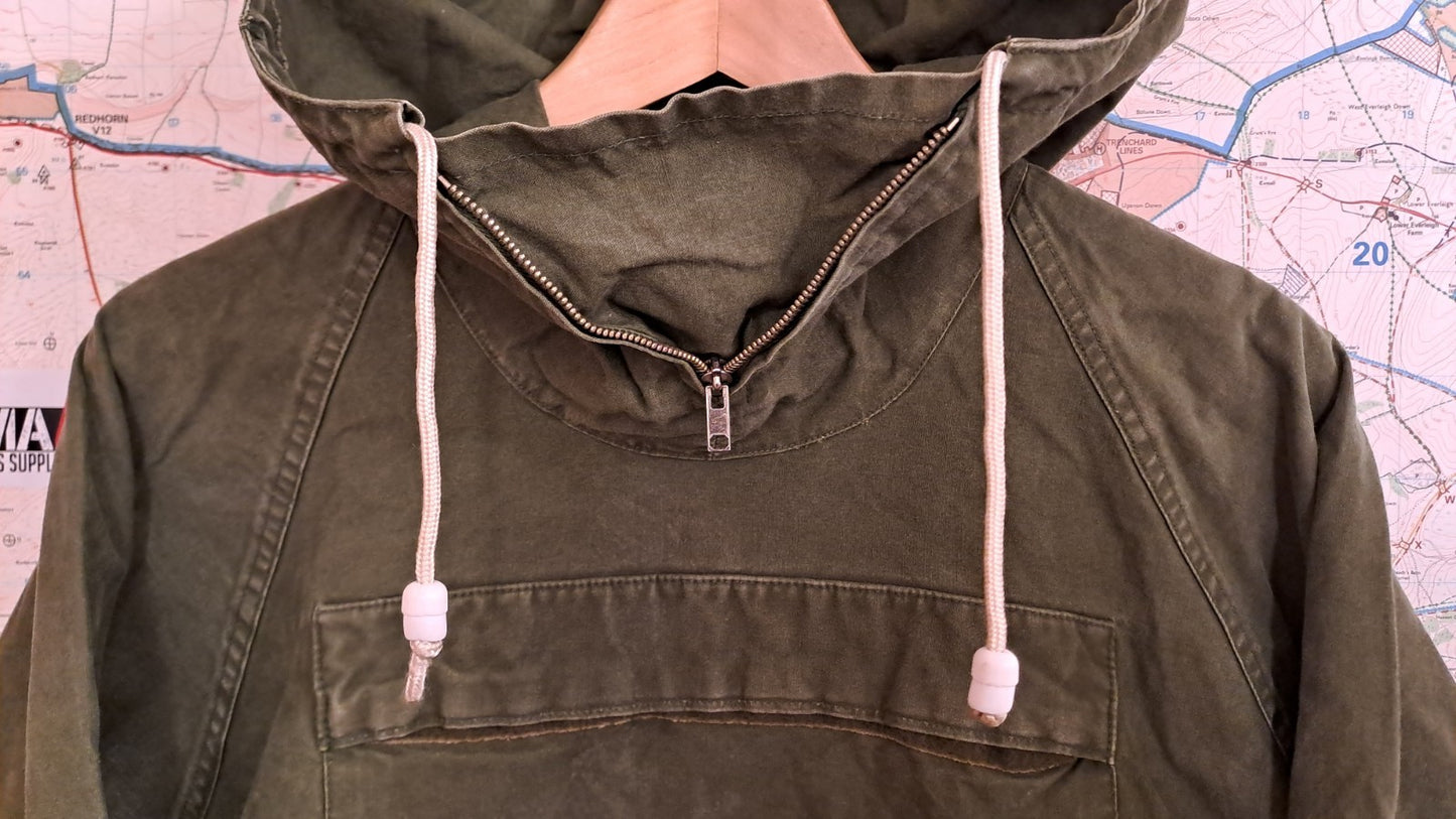 Genuine Vintage British Army Cadet Windproof Mountain Smock Military Oasis Mod