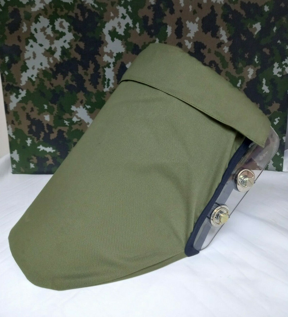 British Army Military Surplus Ballistic Anti Mine Blast Visor Demining Equipment