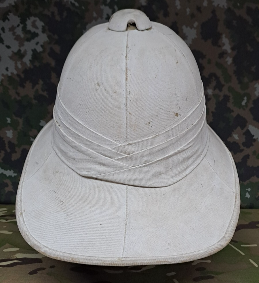Genuine Vintage British Army Military Issue WW2 Pith Helmet Made By E.W.Vero