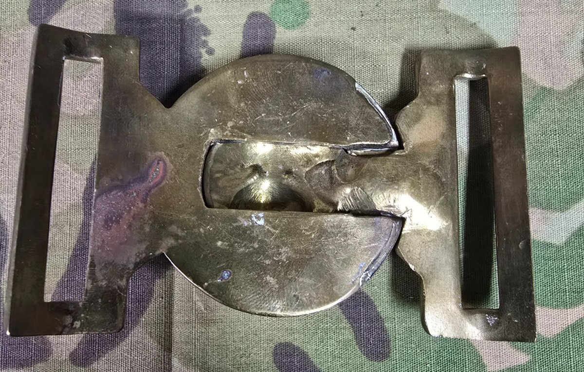 George V Grenadier Guards Waist Belt Clasp – British Army Brass Buckle Original