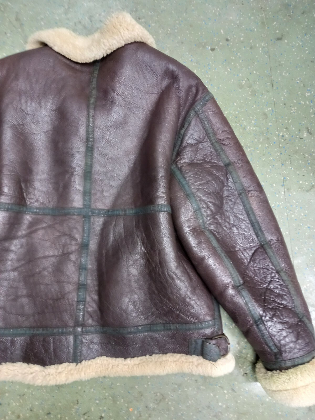 Genuine Rare Type B 3 American Military Wear Sheep Skin Fighter Pilots Jackets