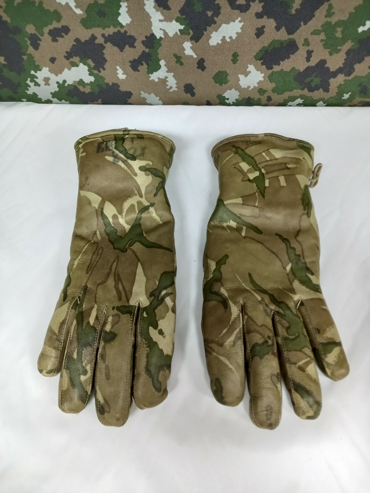 MILITARY RAF ARMY SAS SURPLUS MTP LEATHER OFFICERS MEN'S COMBAT GLOVES 