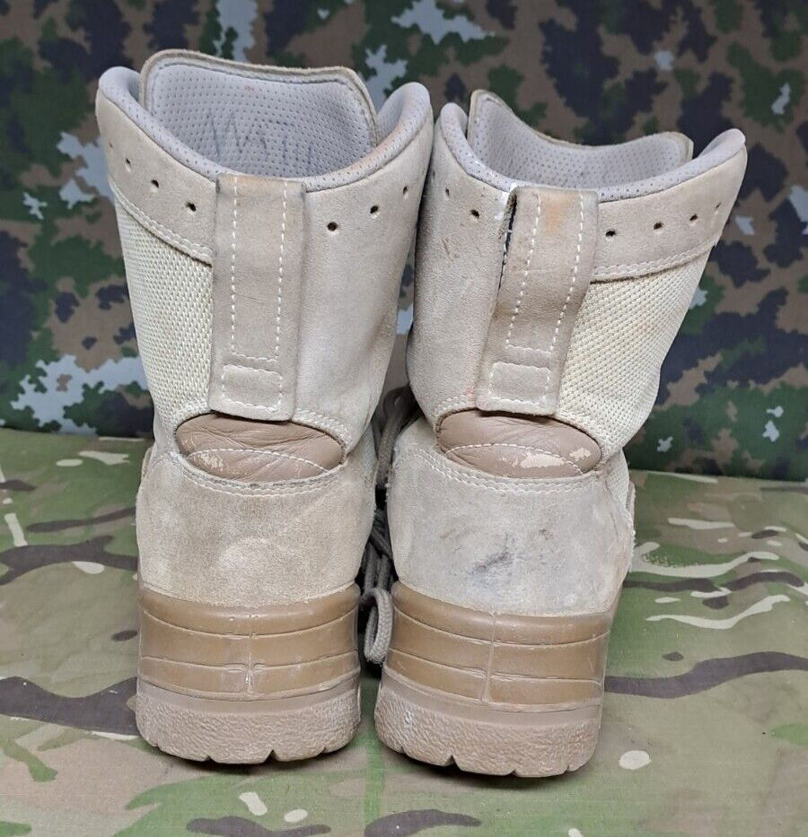 Haix Airpower Desert Boot Army Combat Patrol Boots Summer Beige - 5 UK